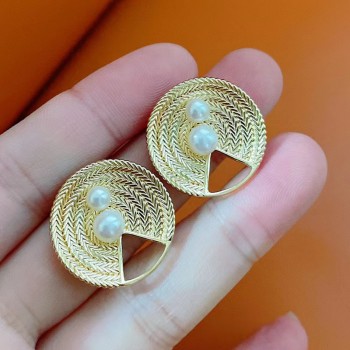 STRAW HAT EARRINGS 