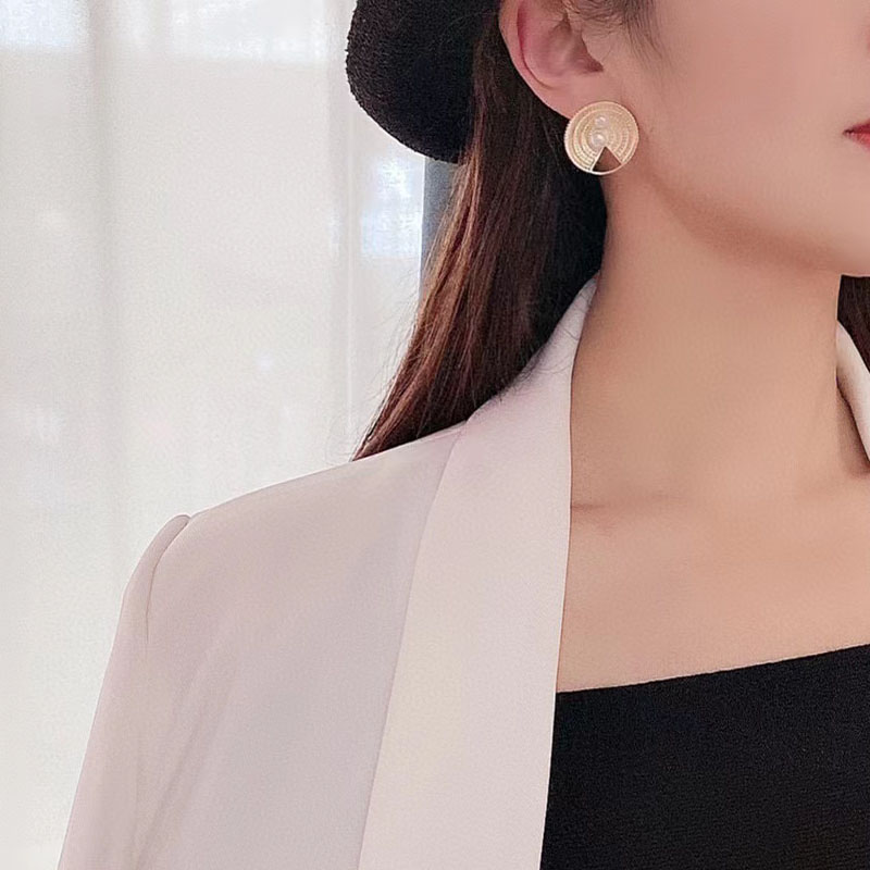 STRAW HAT EARRINGS 